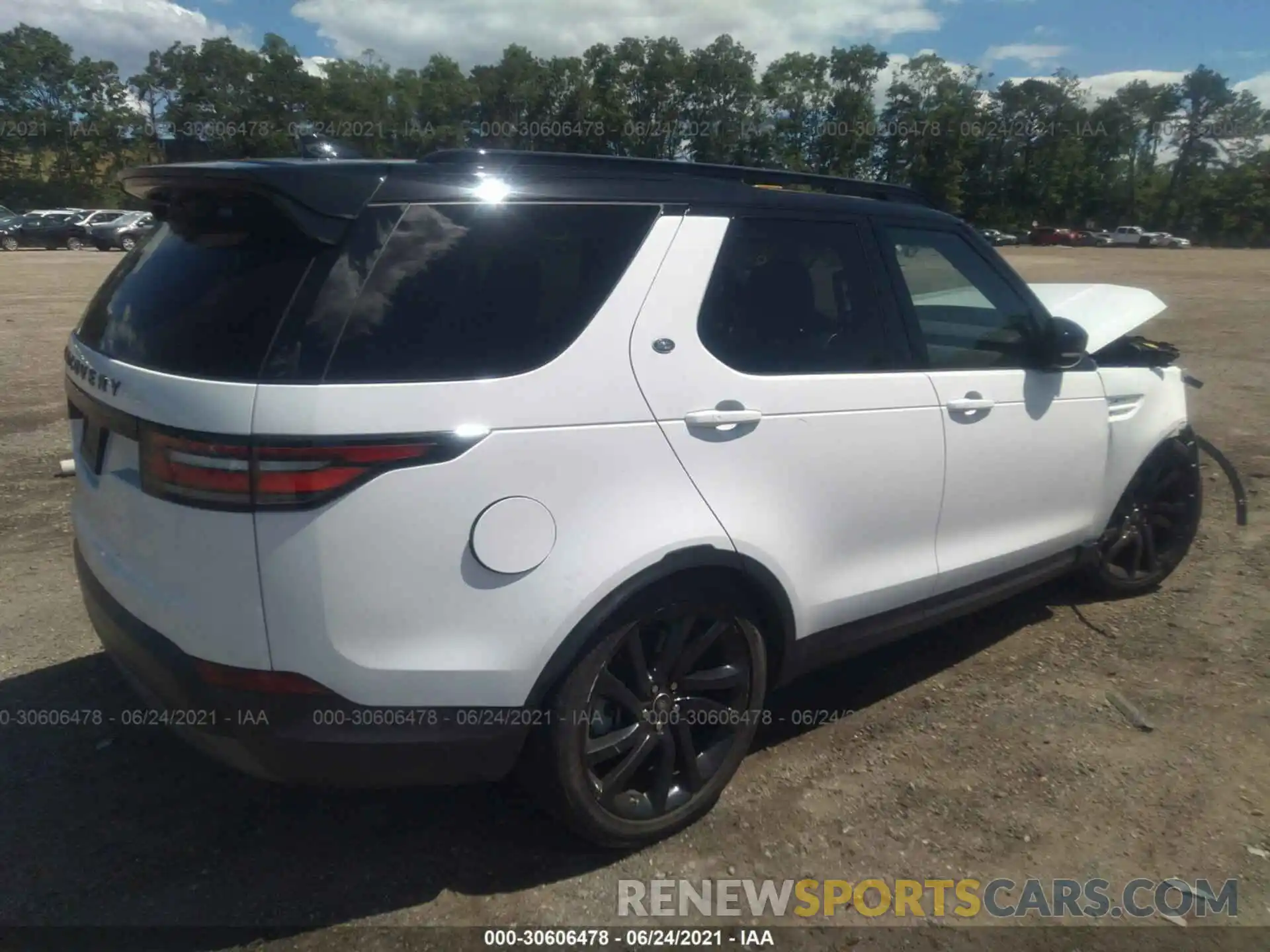 4 Фотография поврежденного автомобиля SALRR2RV1K2405419 LAND ROVER DISCOVERY 2019