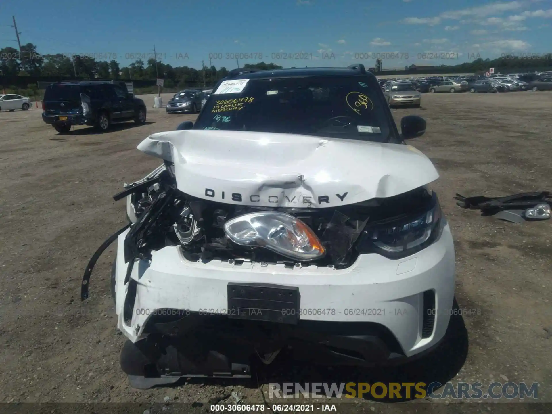 6 Photograph of a damaged car SALRR2RV1K2405419 LAND ROVER DISCOVERY 2019