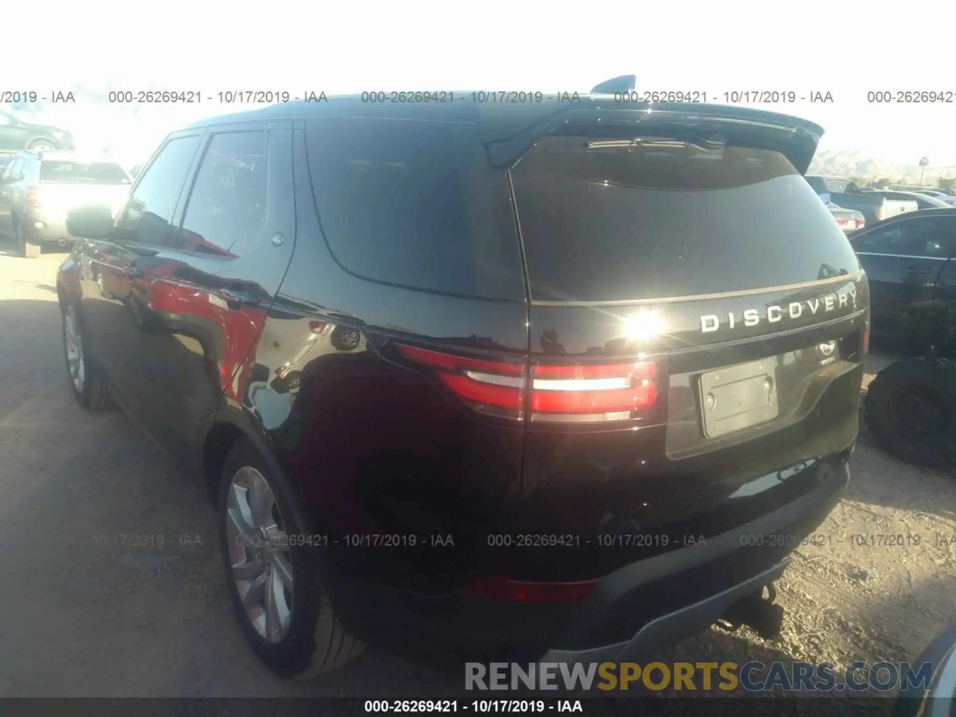 3 Photograph of a damaged car SALRR2RV2KA082911 LAND ROVER DISCOVERY 2019