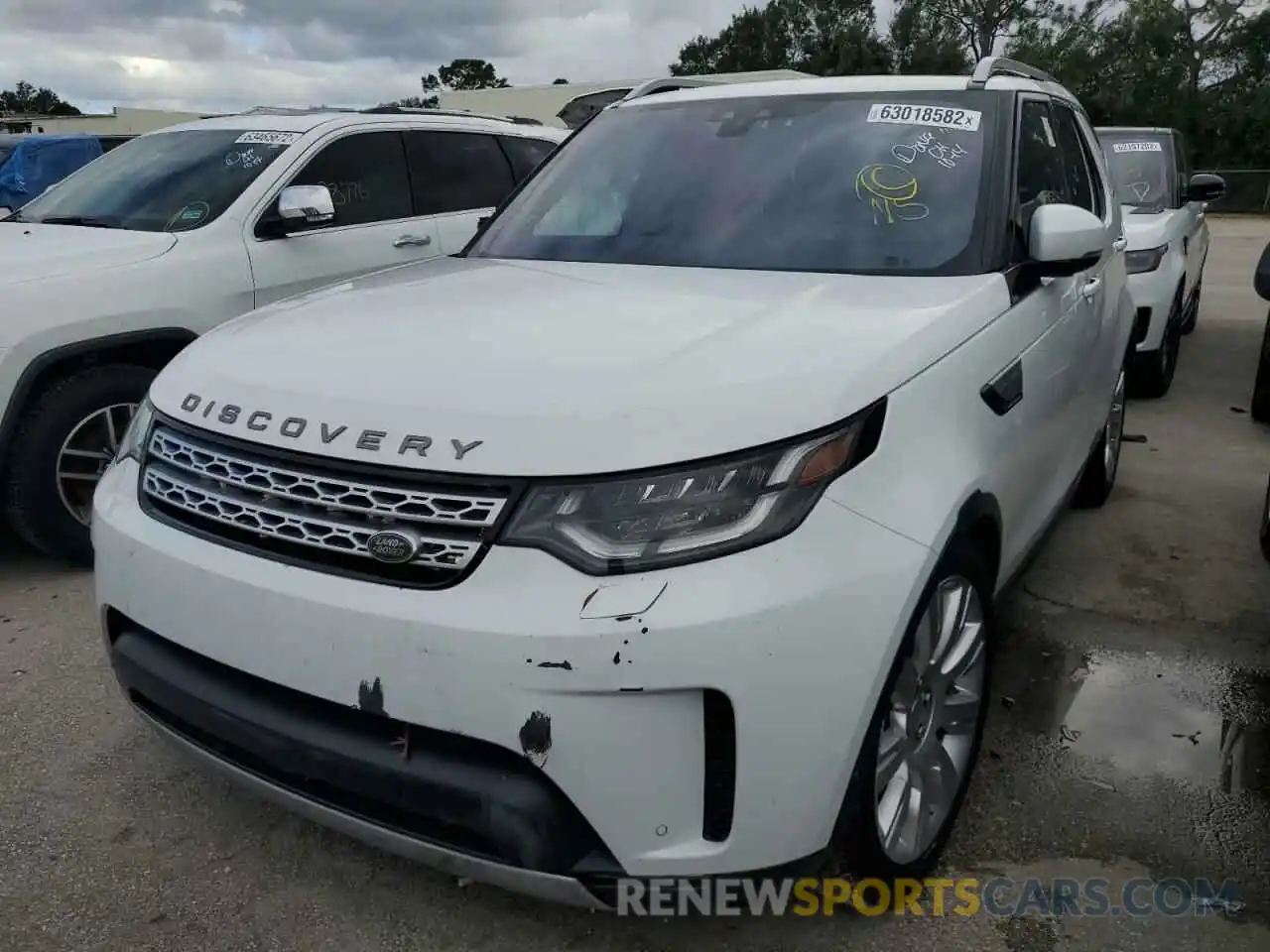 2 Фотография поврежденного автомобиля SALRR2RV2KA096288 LAND ROVER DISCOVERY 2019