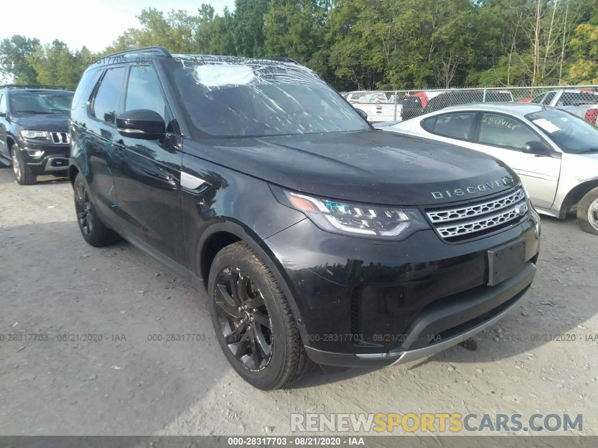 1 Photograph of a damaged car SALRR2RV5K2405648 LAND ROVER DISCOVERY 2019