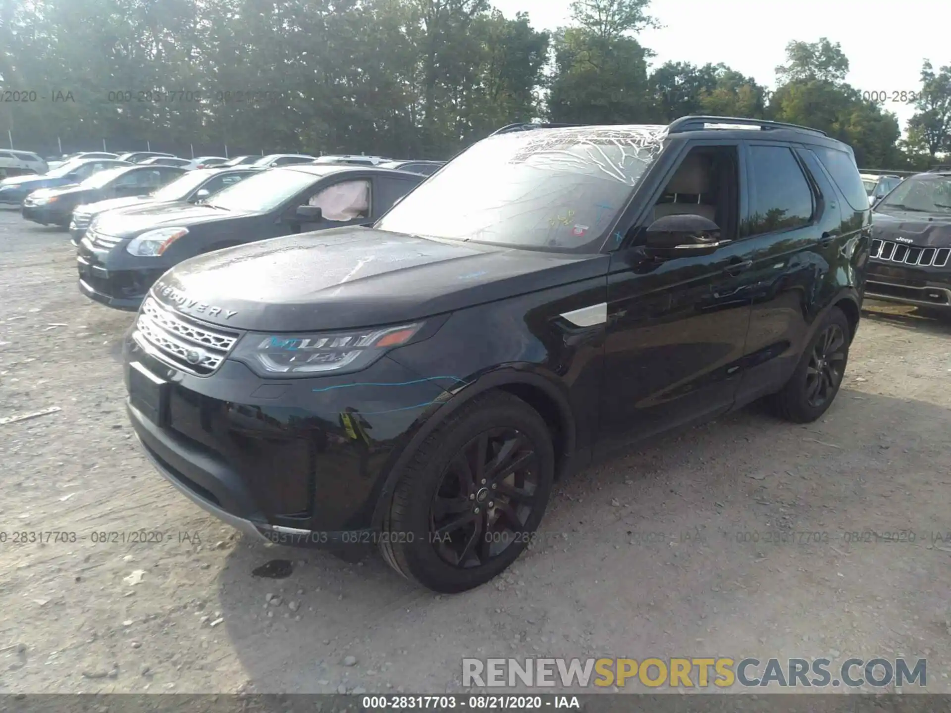 2 Photograph of a damaged car SALRR2RV5K2405648 LAND ROVER DISCOVERY 2019