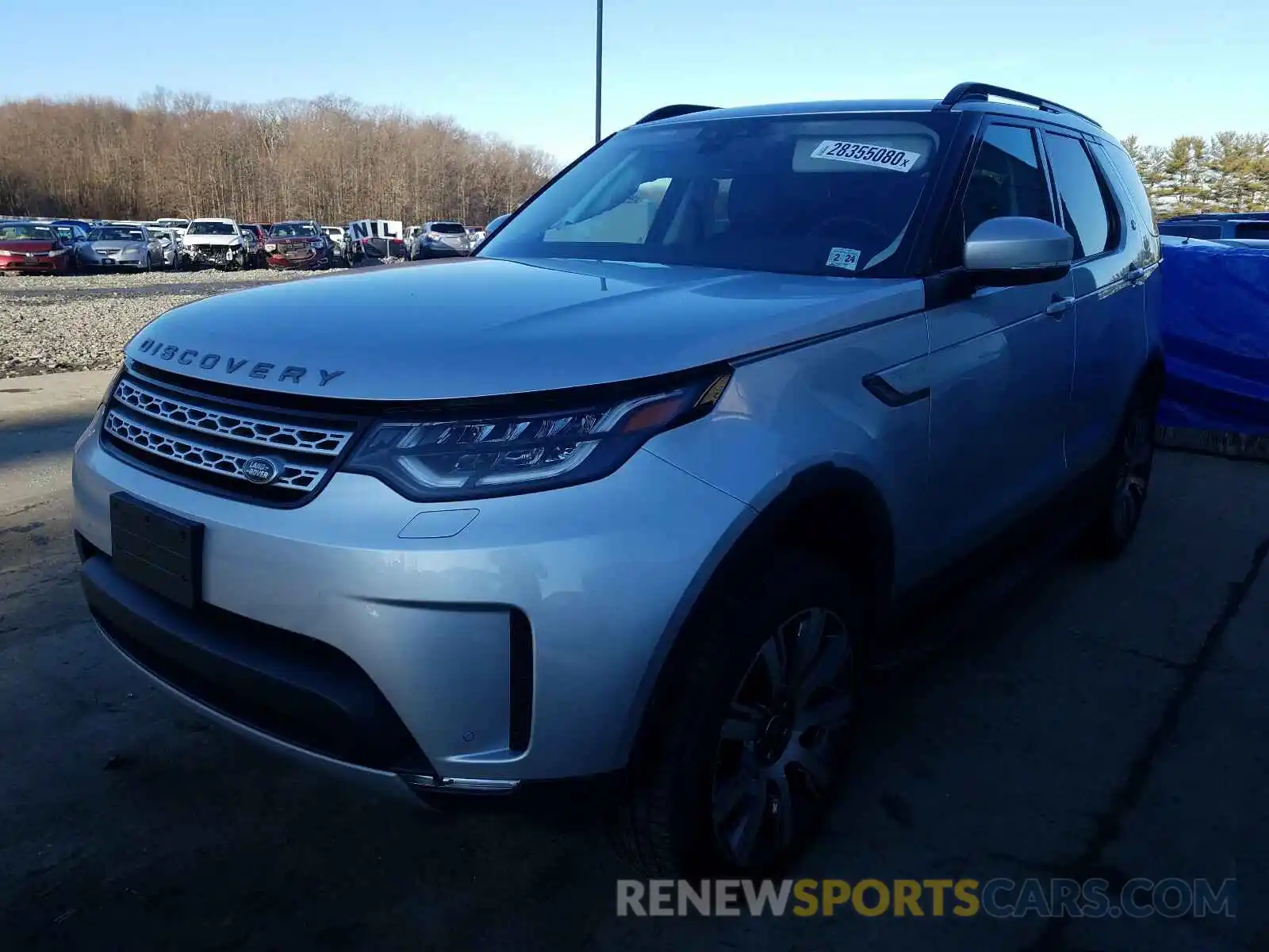 2 Фотография поврежденного автомобиля SALRR2RV5KA087696 LAND ROVER DISCOVERY 2019