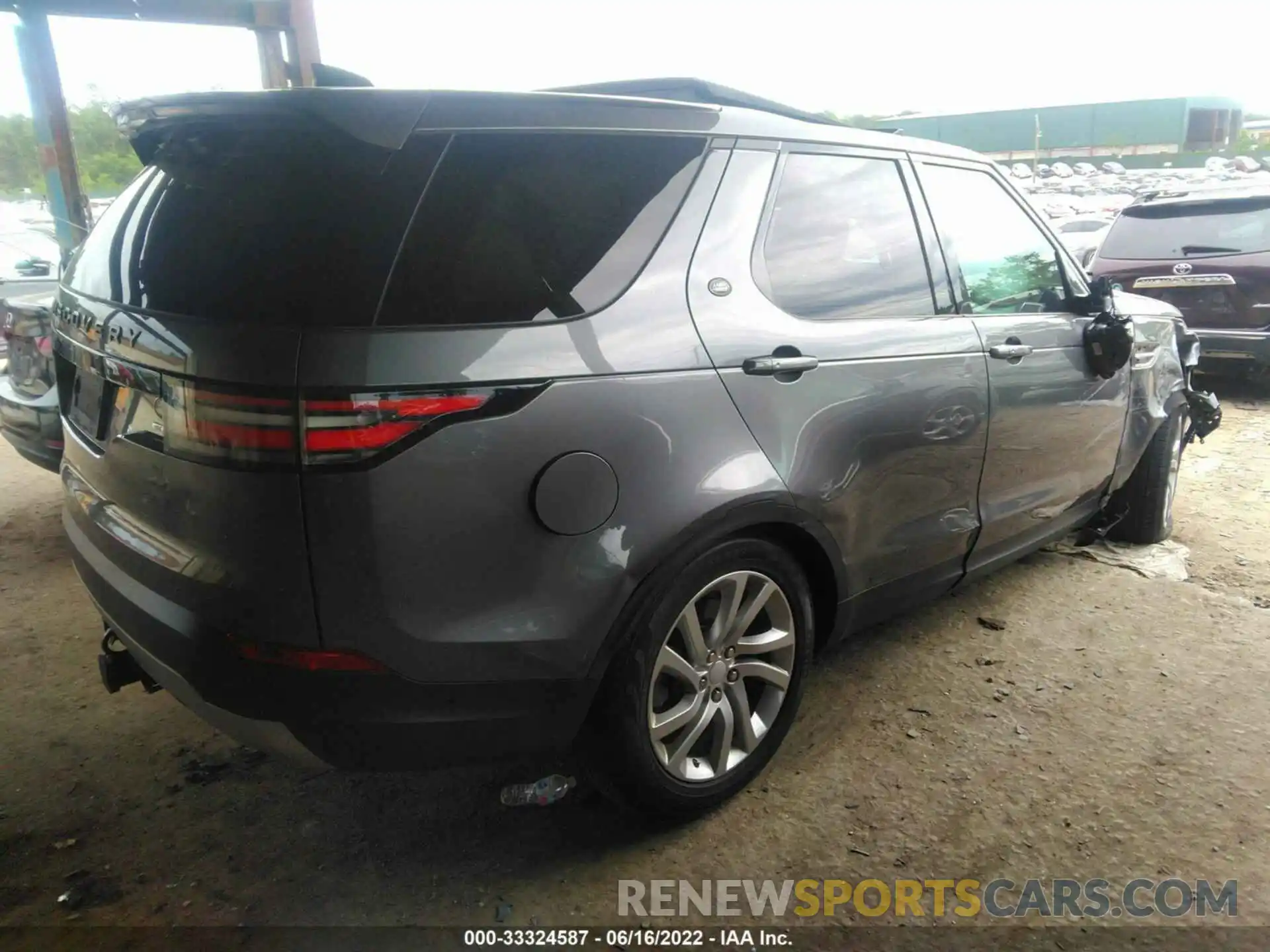 4 Фотография поврежденного автомобиля SALRR2RV6KA081356 LAND ROVER DISCOVERY 2019