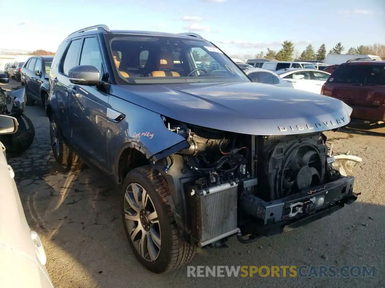 1 Photograph of a damaged car SALRR2RV7KA094732 LAND ROVER DISCOVERY 2019