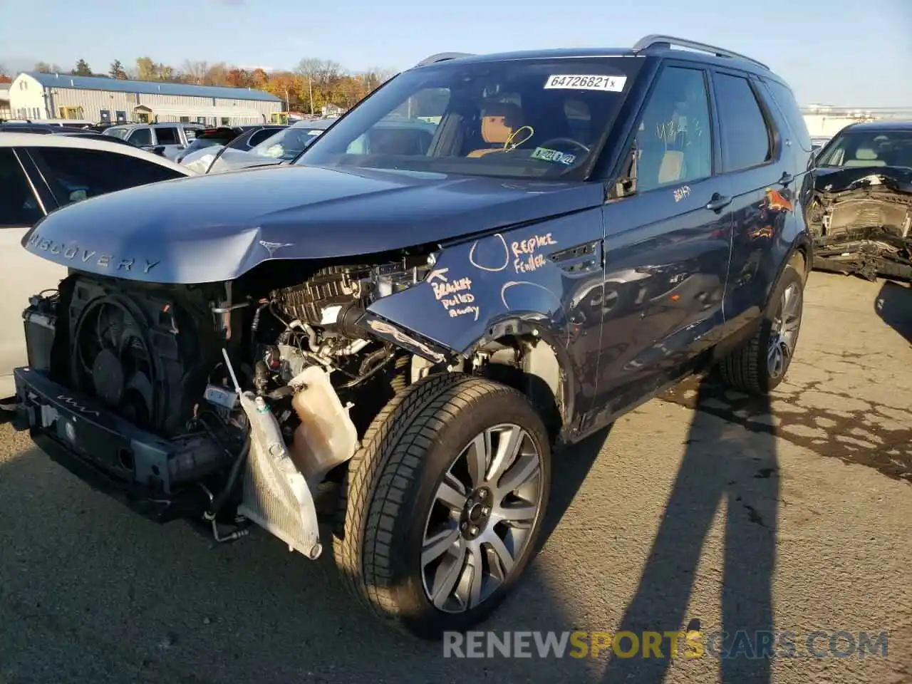 2 Photograph of a damaged car SALRR2RV7KA094732 LAND ROVER DISCOVERY 2019