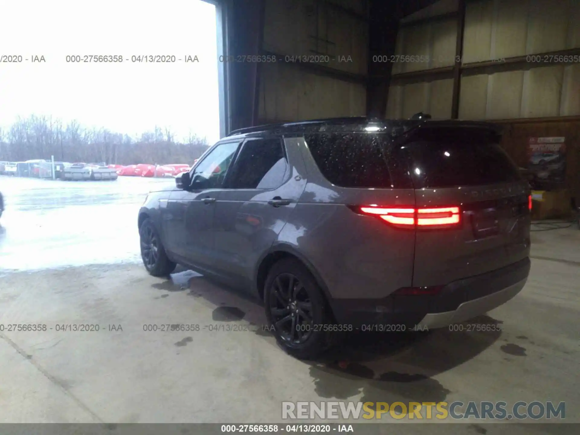 3 Photograph of a damaged car SALRR2RV9KA095753 LAND ROVER DISCOVERY 2019