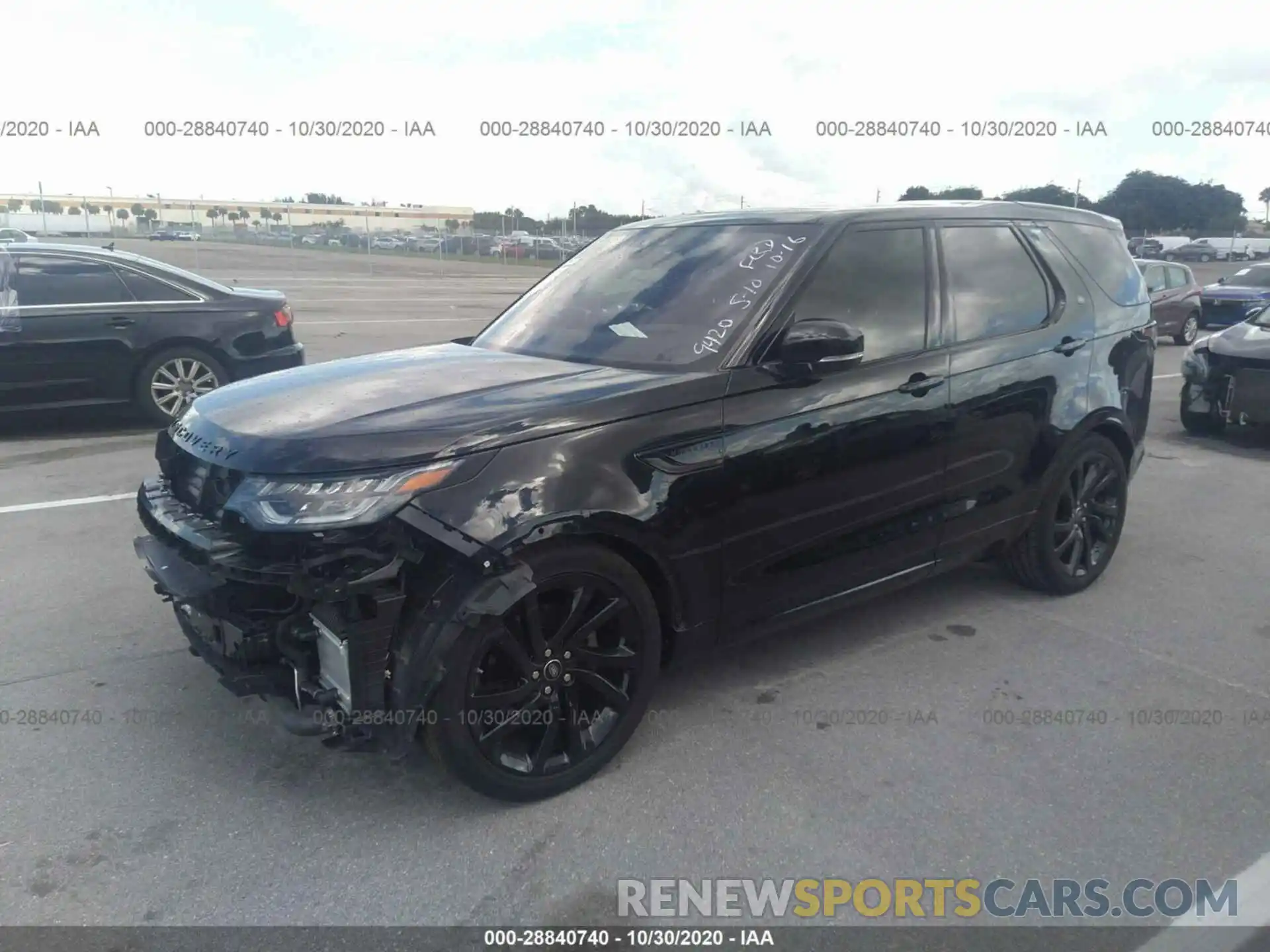 2 Photograph of a damaged car SALRT2RK7K2409420 LAND ROVER DISCOVERY 2019