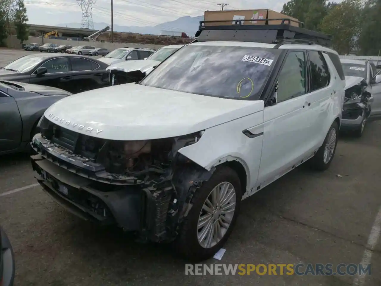 2 Photograph of a damaged car SALRT2RV5K2400385 LAND ROVER DISCOVERY 2019