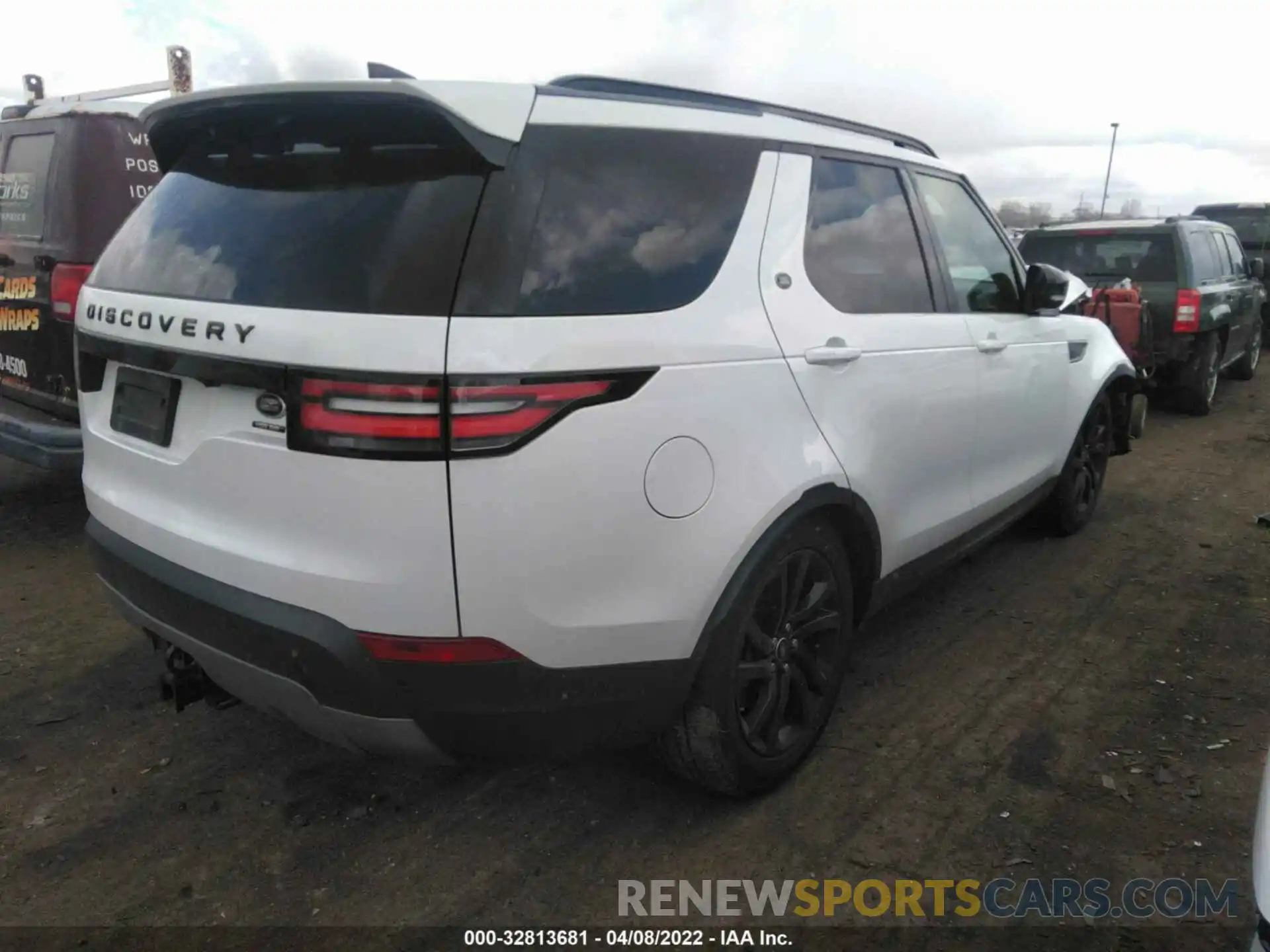 4 Фотография поврежденного автомобиля SALRT2RV7K2402283 LAND ROVER DISCOVERY 2019