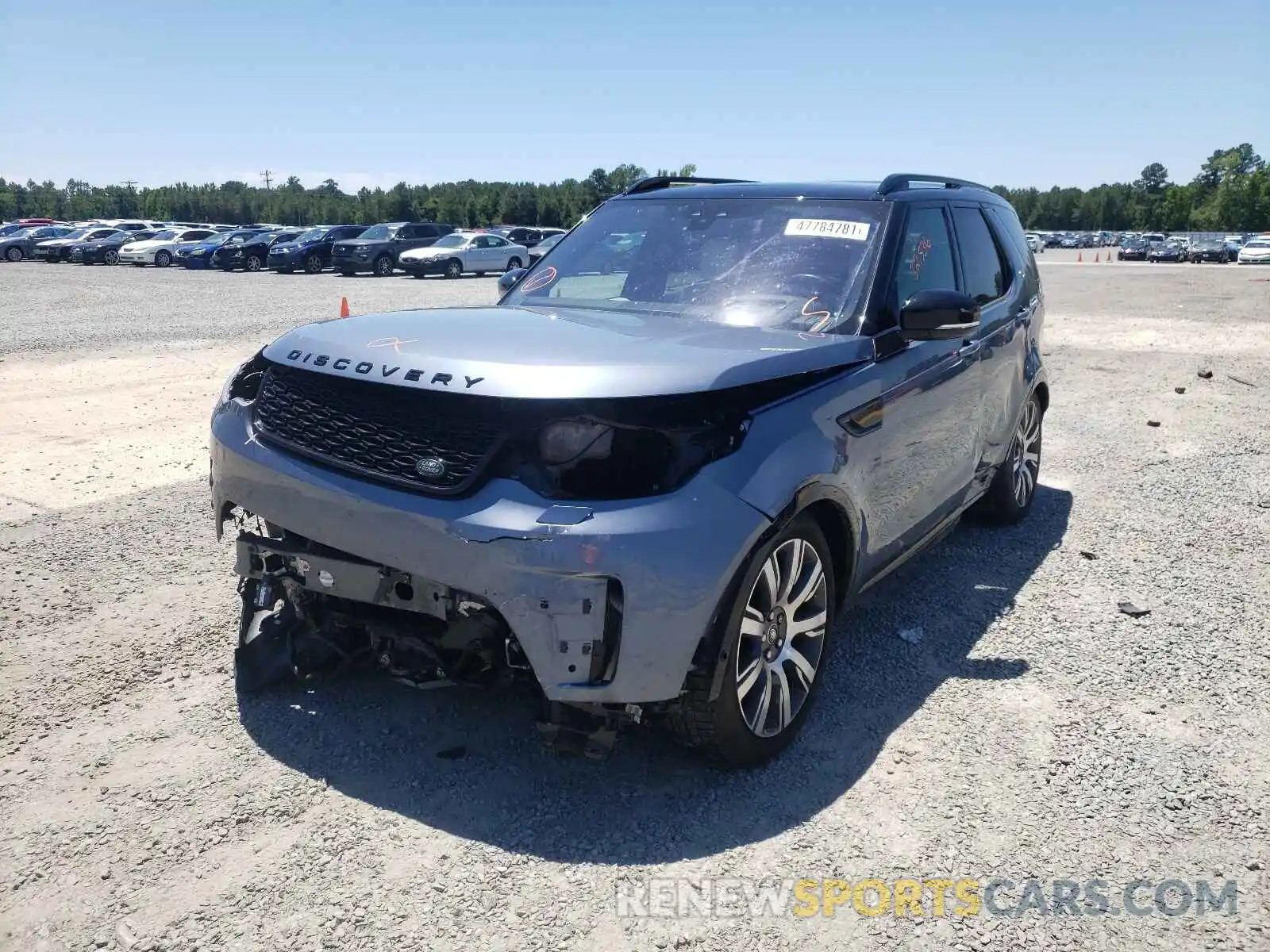 2 Фотография поврежденного автомобиля SALRT2RV9K2402186 LAND ROVER DISCOVERY 2019