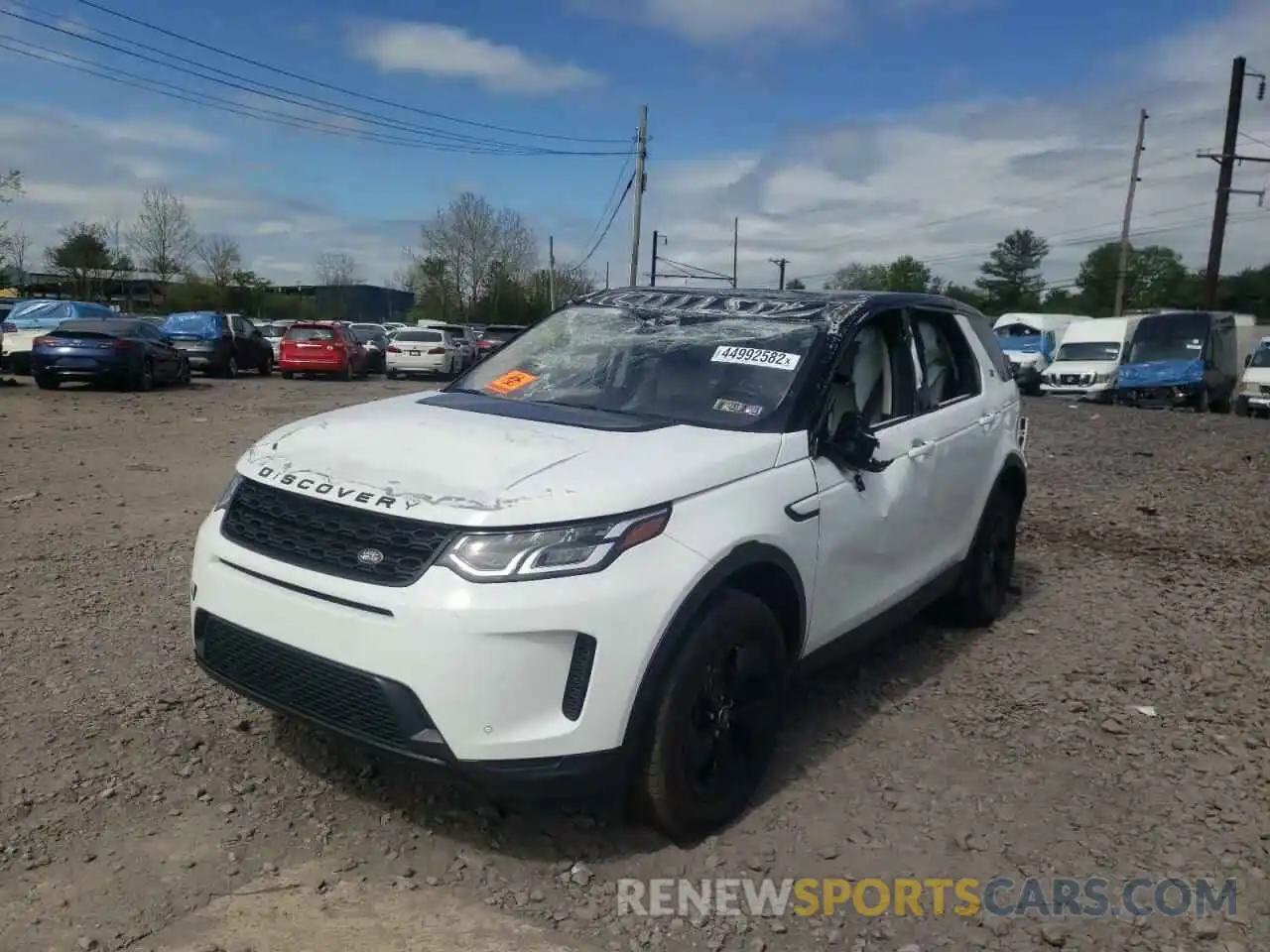 2 Photograph of a damaged car SALCJ2FX0LH837257 LAND ROVER DISCOVERY 2020