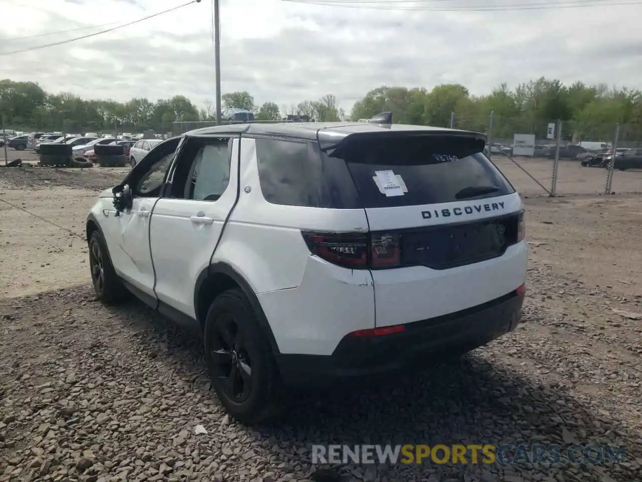 3 Photograph of a damaged car SALCJ2FX0LH837257 LAND ROVER DISCOVERY 2020