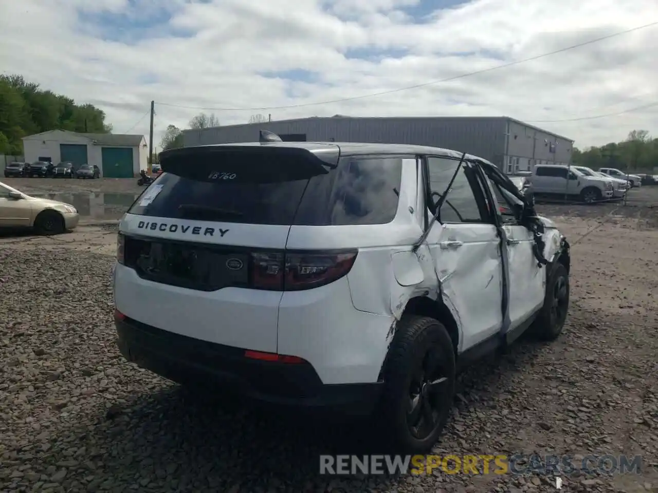 4 Photograph of a damaged car SALCJ2FX0LH837257 LAND ROVER DISCOVERY 2020