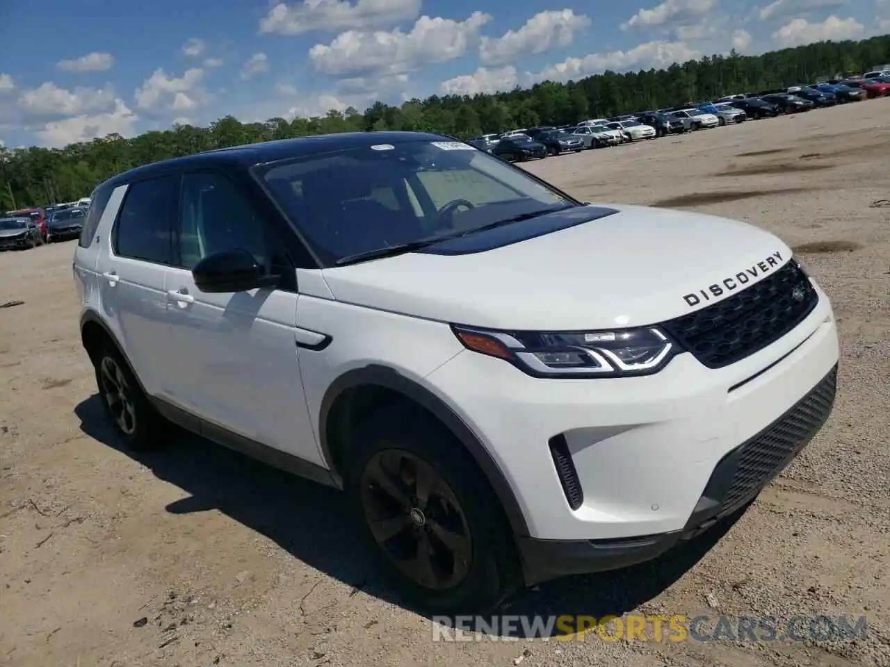 1 Photograph of a damaged car SALCJ2FX0LH838635 LAND ROVER DISCOVERY 2020