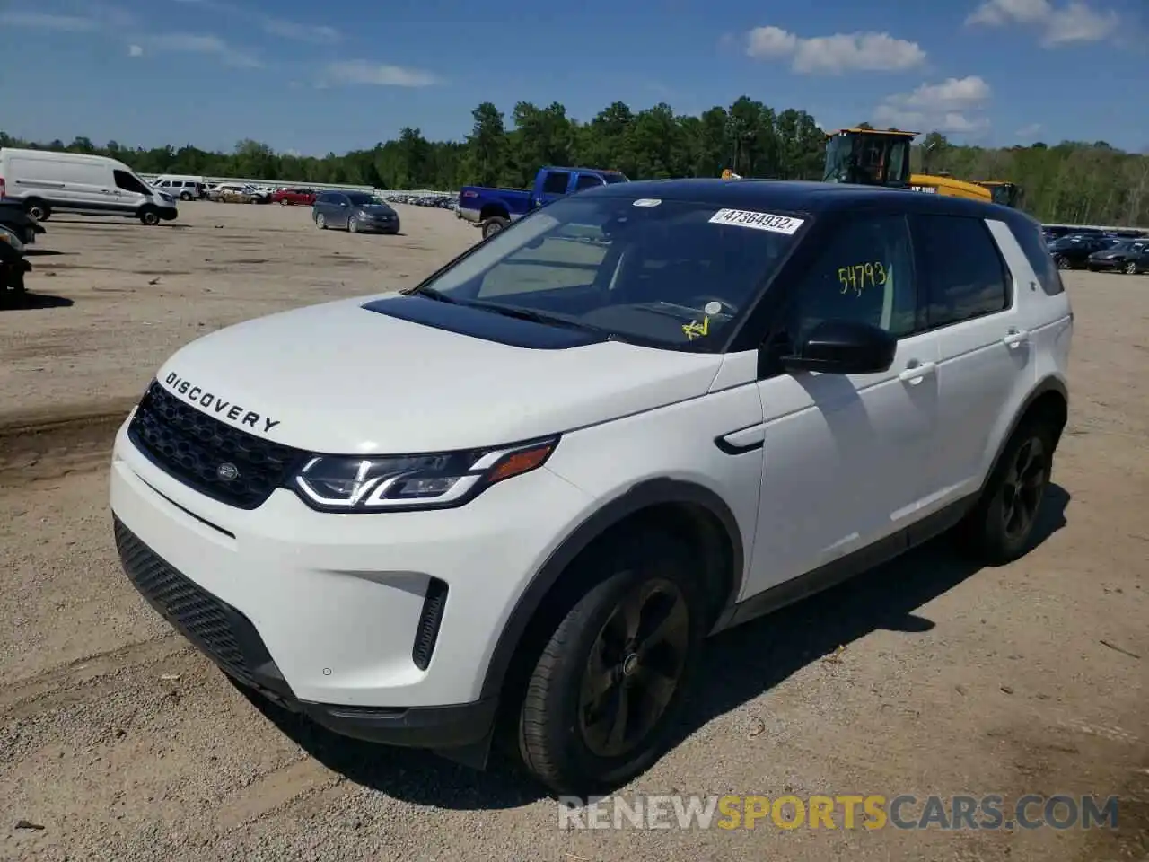 2 Photograph of a damaged car SALCJ2FX0LH838635 LAND ROVER DISCOVERY 2020