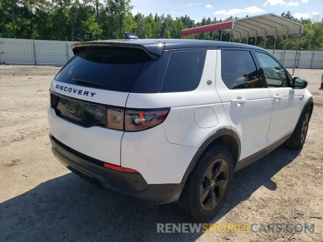 4 Photograph of a damaged car SALCJ2FX0LH838635 LAND ROVER DISCOVERY 2020