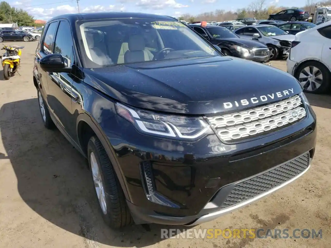 1 Photograph of a damaged car SALCJ2FX0LH850736 LAND ROVER DISCOVERY 2020