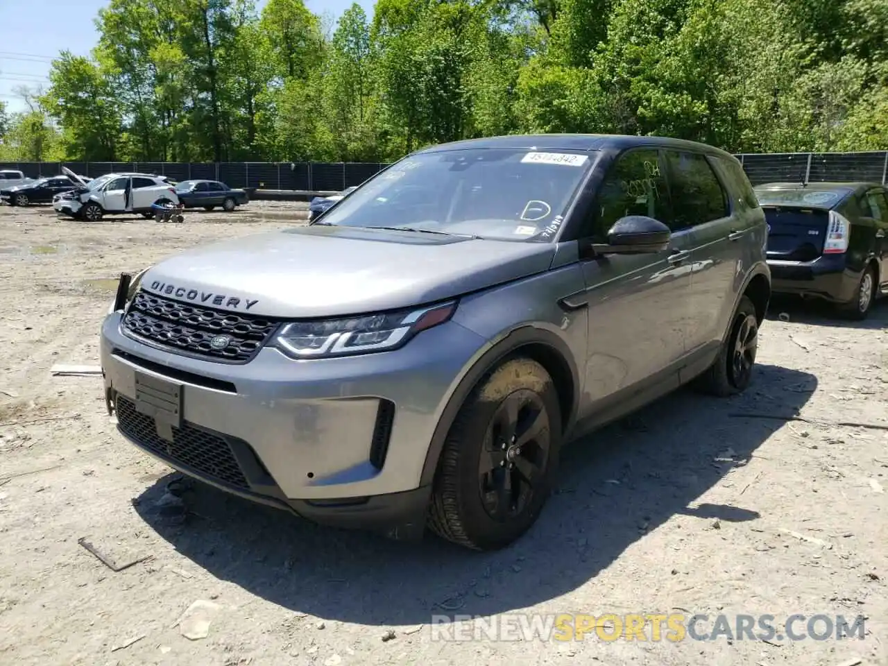 2 Photograph of a damaged car SALCJ2FX2LH833064 LAND ROVER DISCOVERY 2020