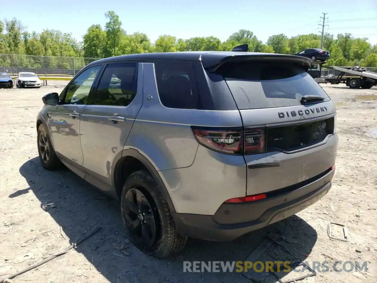 3 Photograph of a damaged car SALCJ2FX2LH833064 LAND ROVER DISCOVERY 2020