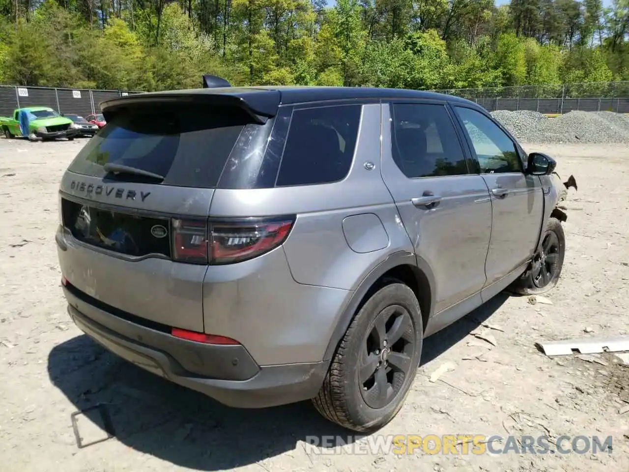 4 Photograph of a damaged car SALCJ2FX2LH833064 LAND ROVER DISCOVERY 2020