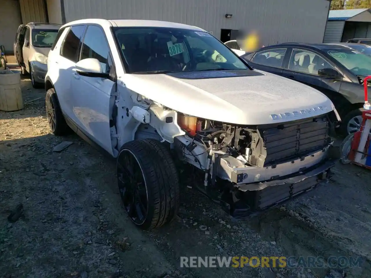 1 Photograph of a damaged car SALCJ2FX2LH834957 LAND ROVER DISCOVERY 2020