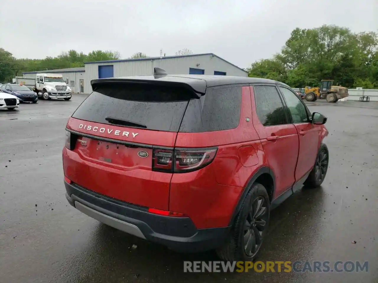 4 Photograph of a damaged car SALCJ2FX2LH839849 LAND ROVER DISCOVERY 2020