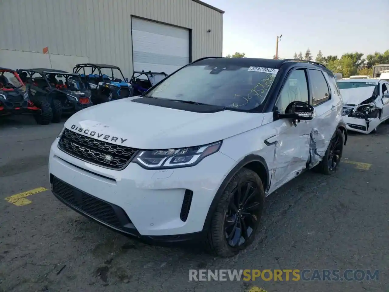 2 Photograph of a damaged car SALCJ2FX2LH866341 LAND ROVER DISCOVERY 2020