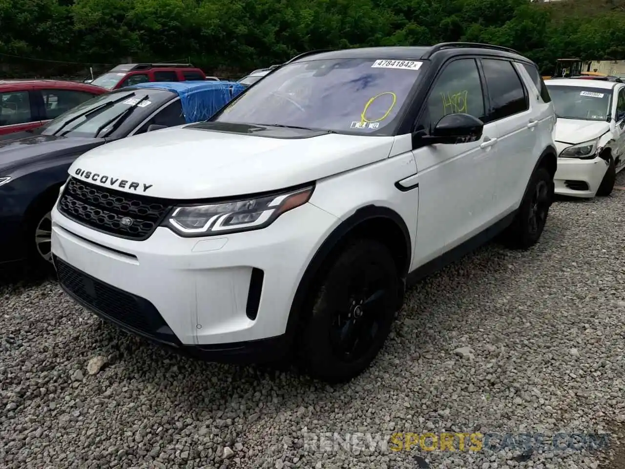 2 Photograph of a damaged car SALCJ2FX2LH878537 LAND ROVER DISCOVERY 2020