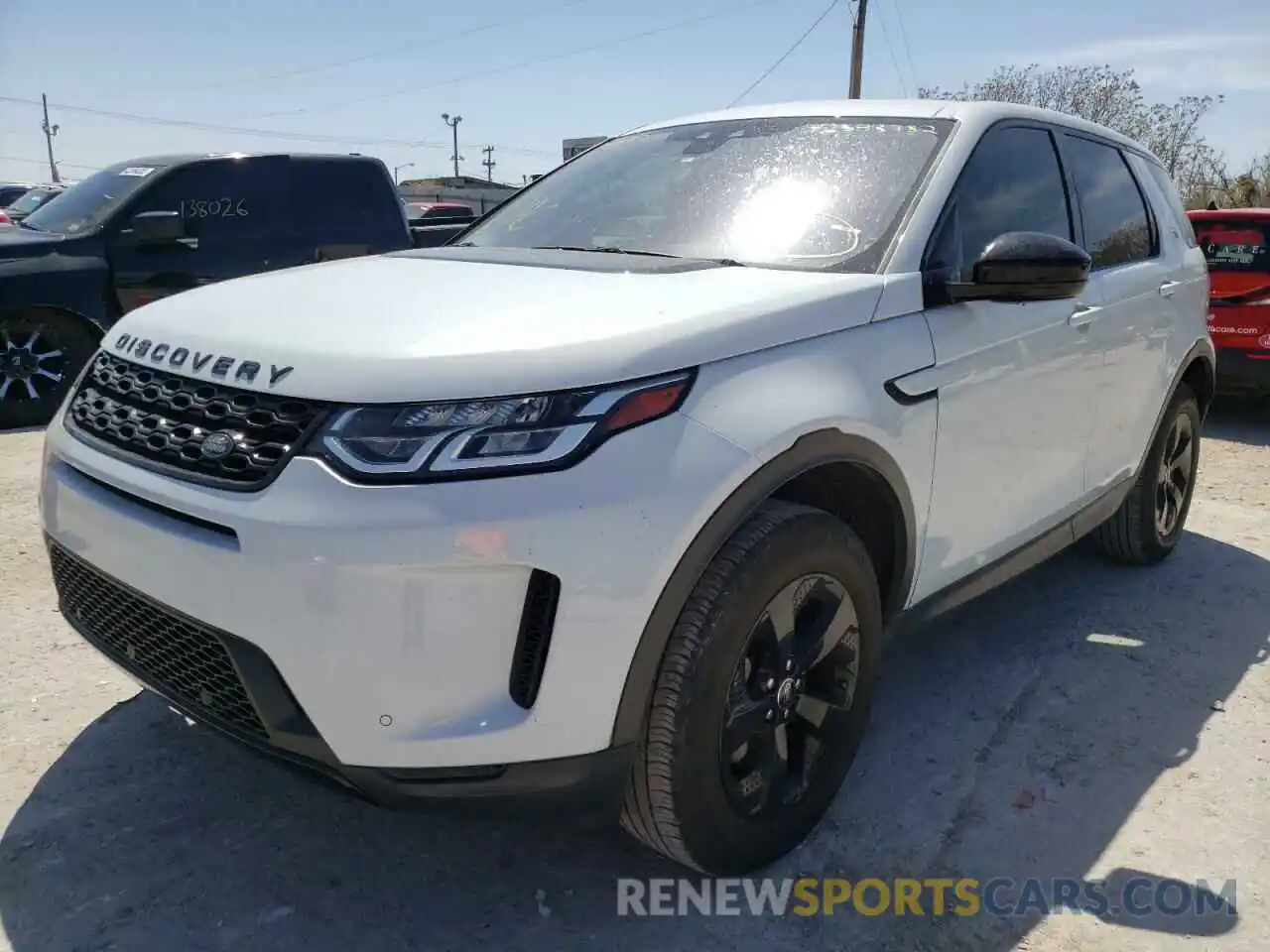 2 Photograph of a damaged car SALCJ2FX3LH841495 LAND ROVER DISCOVERY 2020