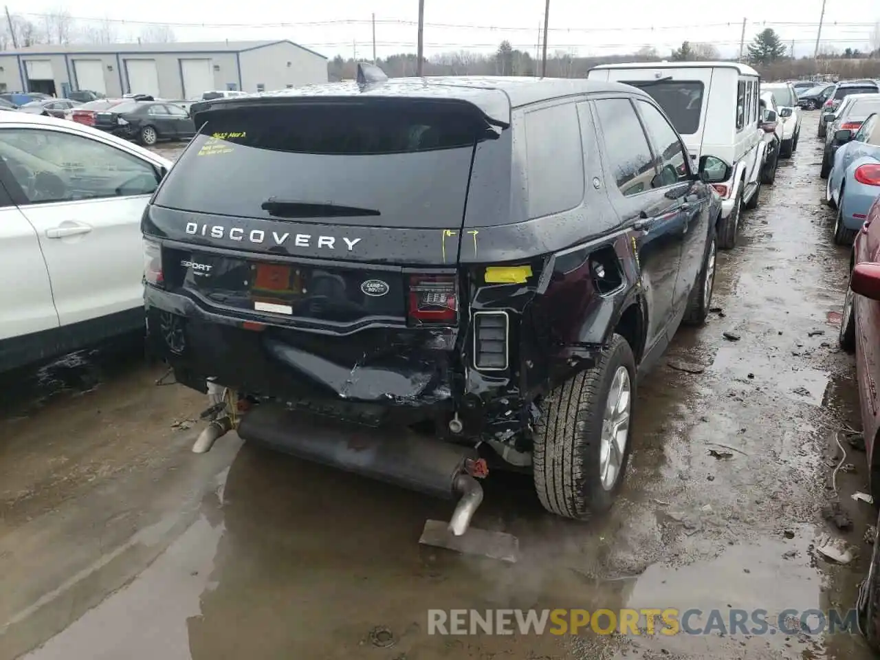 4 Photograph of a damaged car SALCJ2FX4LH846608 LAND ROVER DISCOVERY 2020