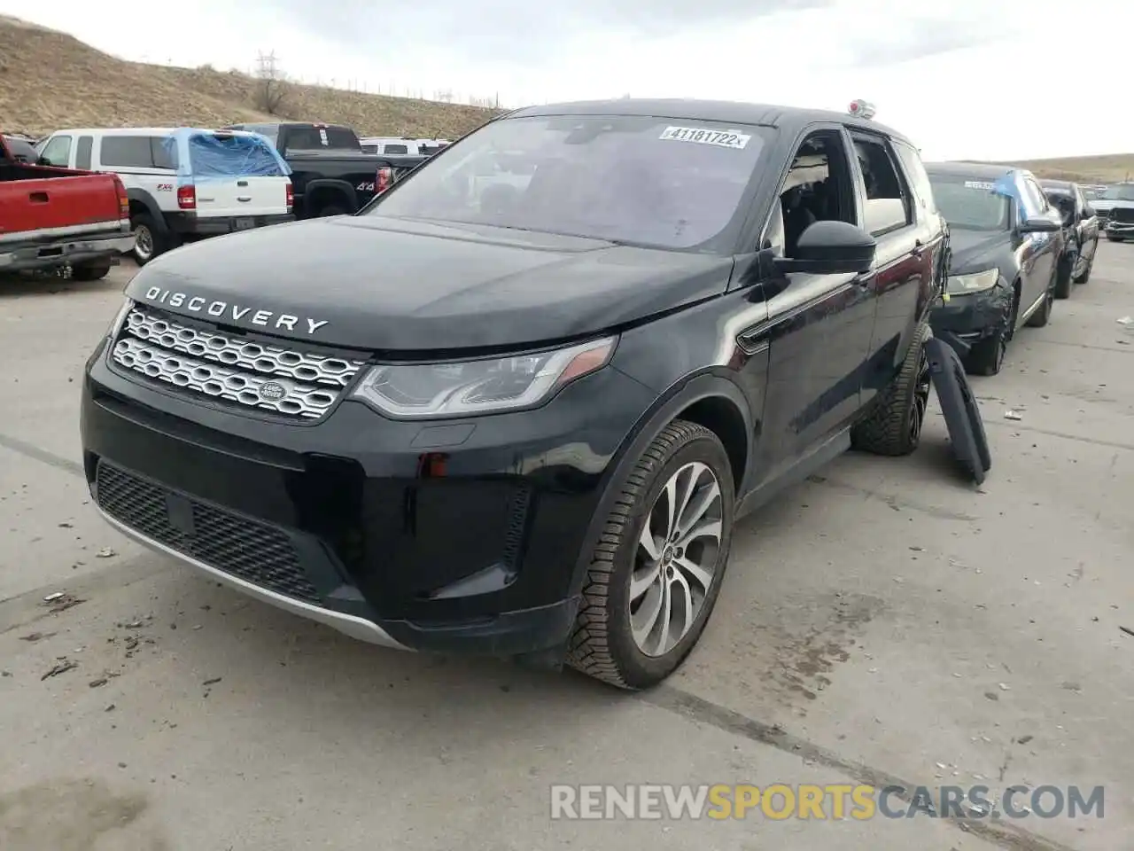 2 Photograph of a damaged car SALCJ2FX4LH848889 LAND ROVER DISCOVERY 2020