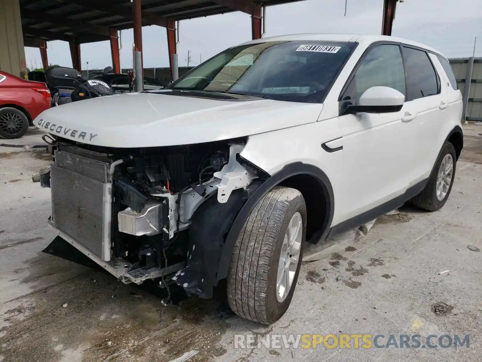 2 Photograph of a damaged car SALCJ2FX4LH850979 LAND ROVER DISCOVERY 2020