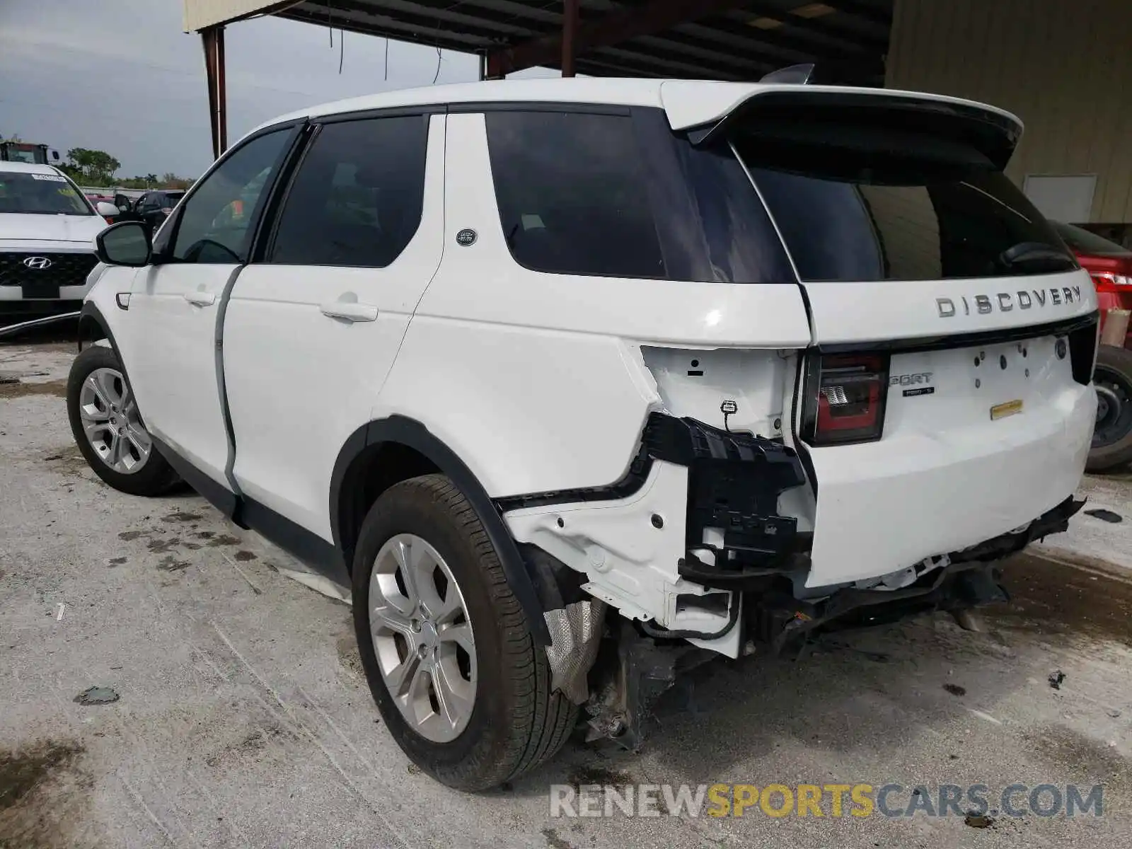 3 Photograph of a damaged car SALCJ2FX4LH850979 LAND ROVER DISCOVERY 2020