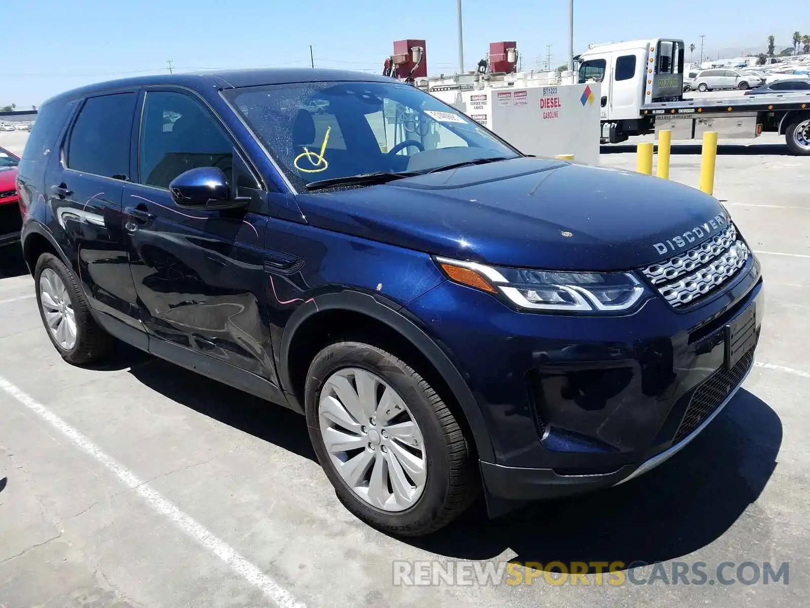 1 Photograph of a damaged car SALCJ2FX4LH853171 LAND ROVER DISCOVERY 2020