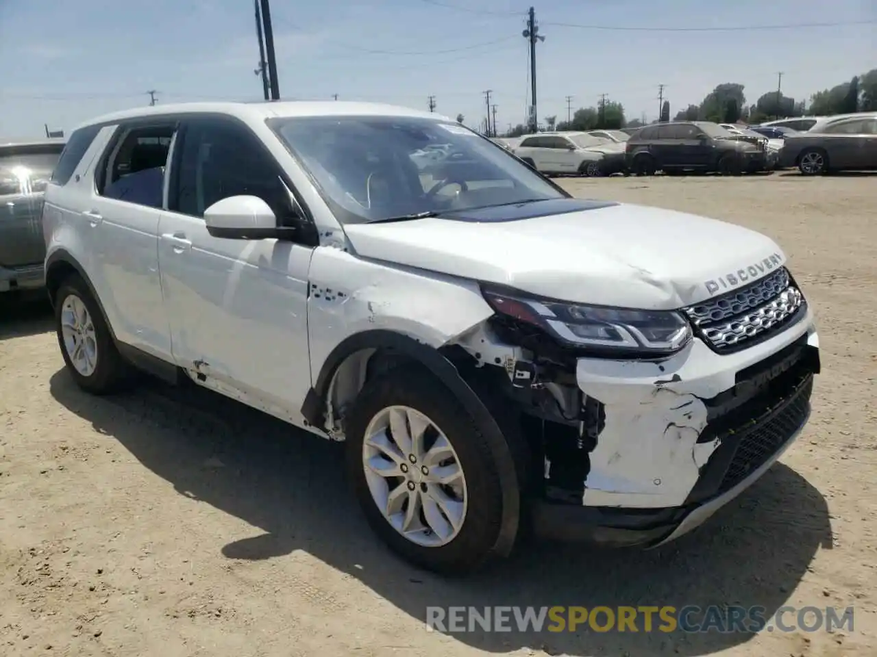 1 Photograph of a damaged car SALCJ2FX4LH864719 LAND ROVER DISCOVERY 2020