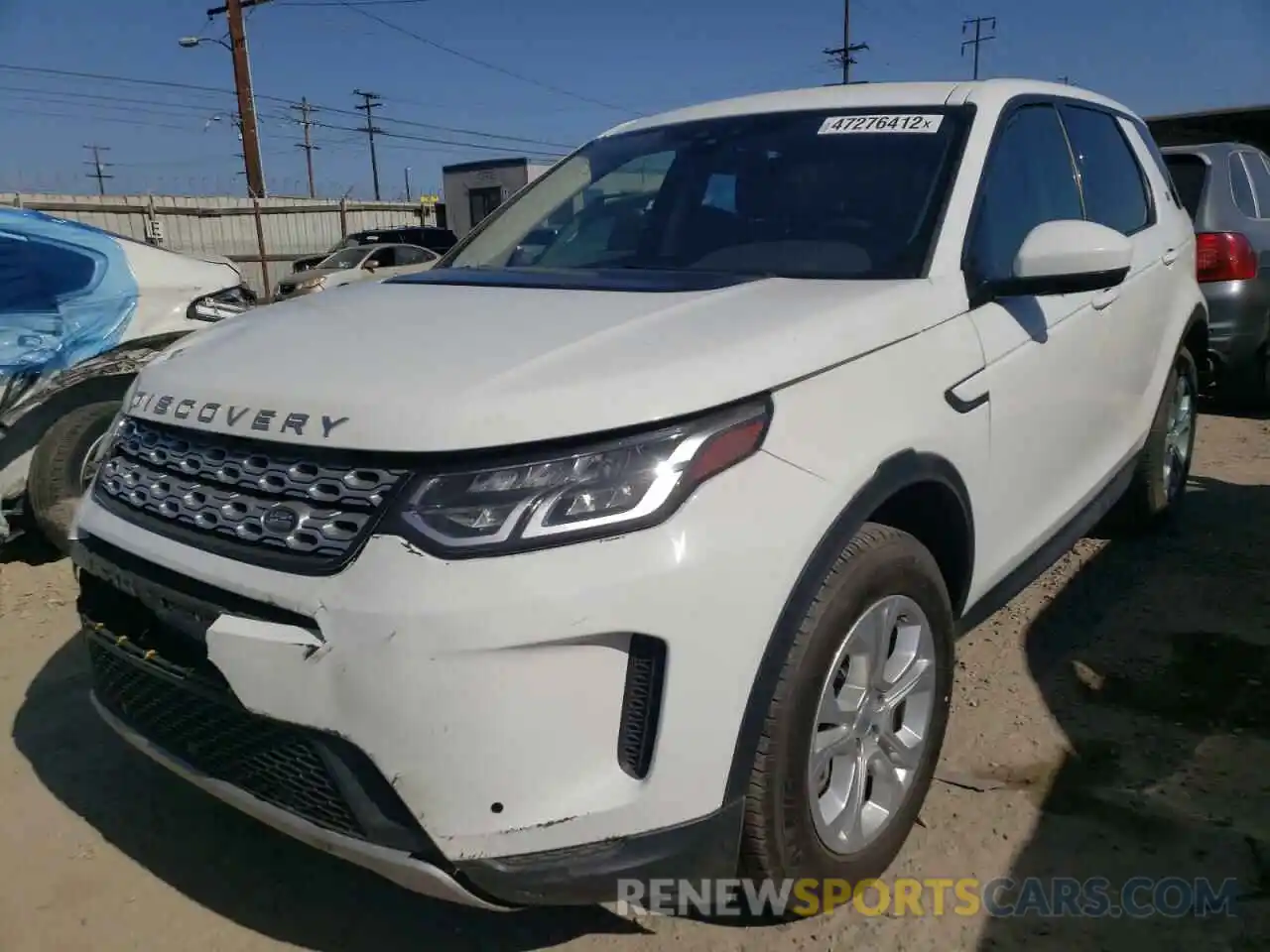 2 Photograph of a damaged car SALCJ2FX4LH864719 LAND ROVER DISCOVERY 2020