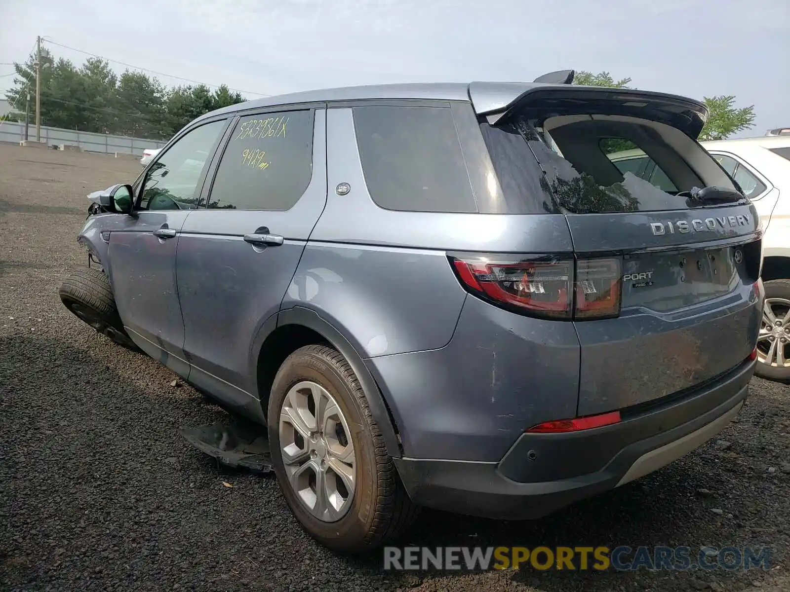 3 Photograph of a damaged car SALCJ2FX6LH834024 LAND ROVER DISCOVERY 2020