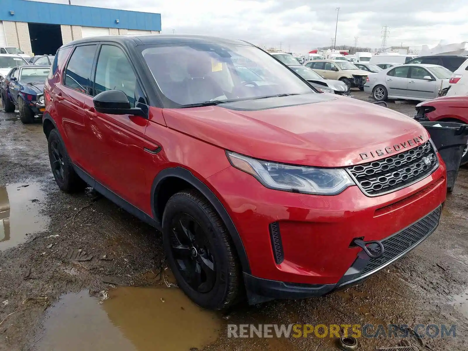 1 Photograph of a damaged car SALCJ2FX6LH837697 LAND ROVER DISCOVERY 2020