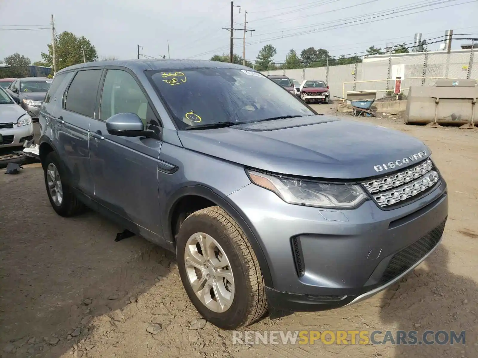 1 Photograph of a damaged car SALCJ2FX6LH853947 LAND ROVER DISCOVERY 2020