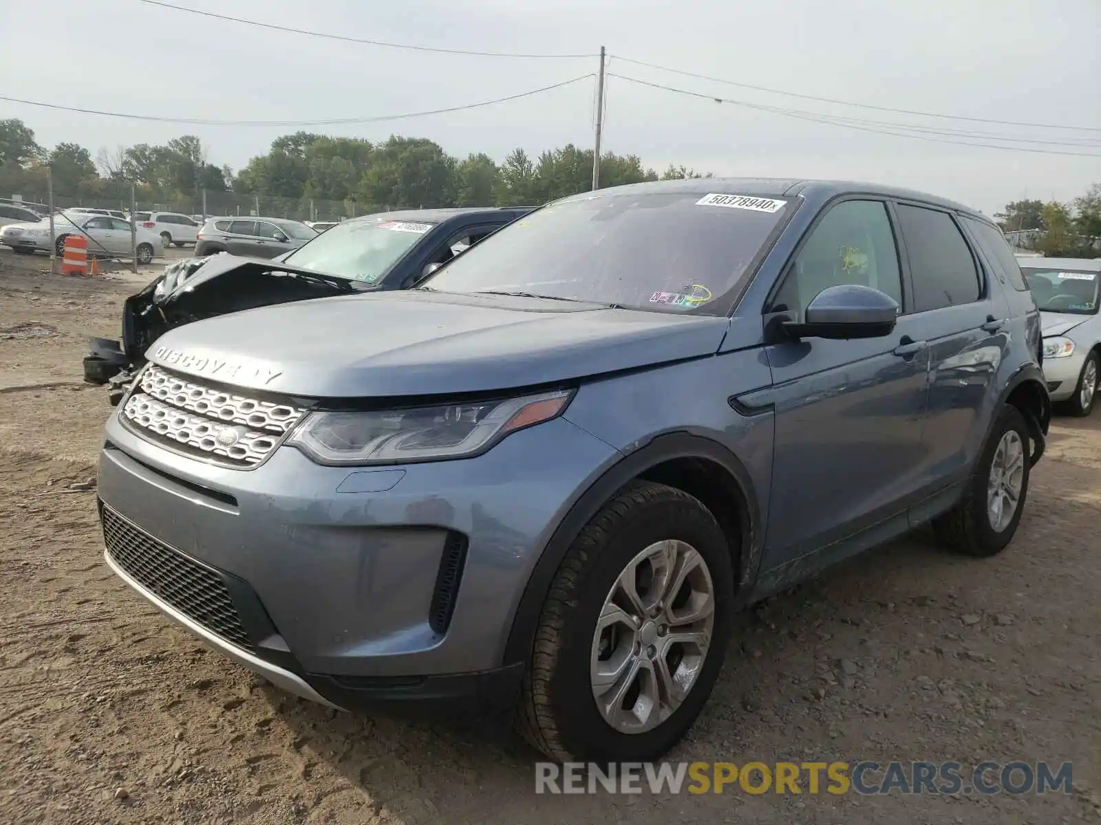 2 Photograph of a damaged car SALCJ2FX6LH853947 LAND ROVER DISCOVERY 2020