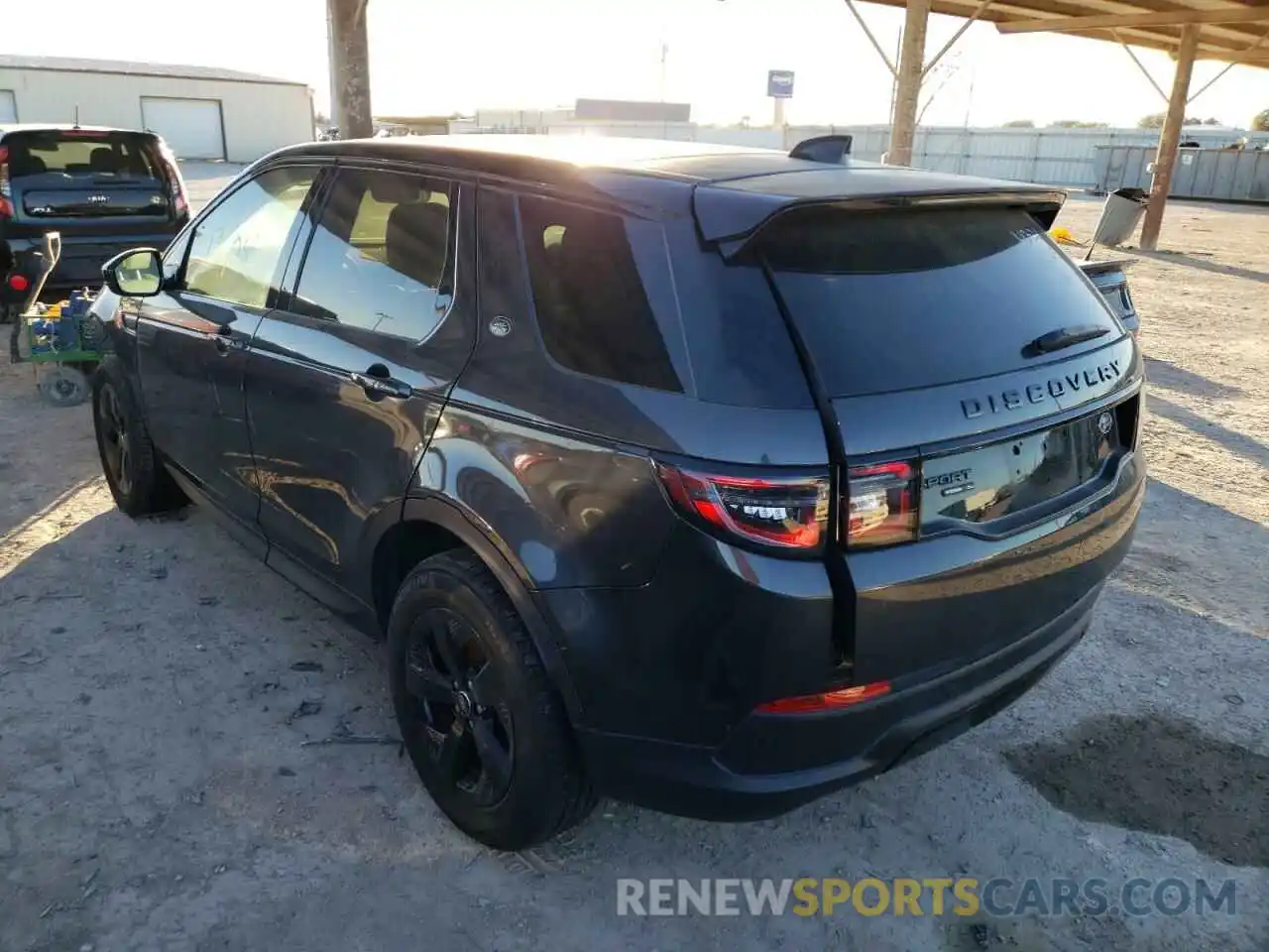 3 Photograph of a damaged car SALCJ2FX6LH858257 LAND ROVER DISCOVERY 2020