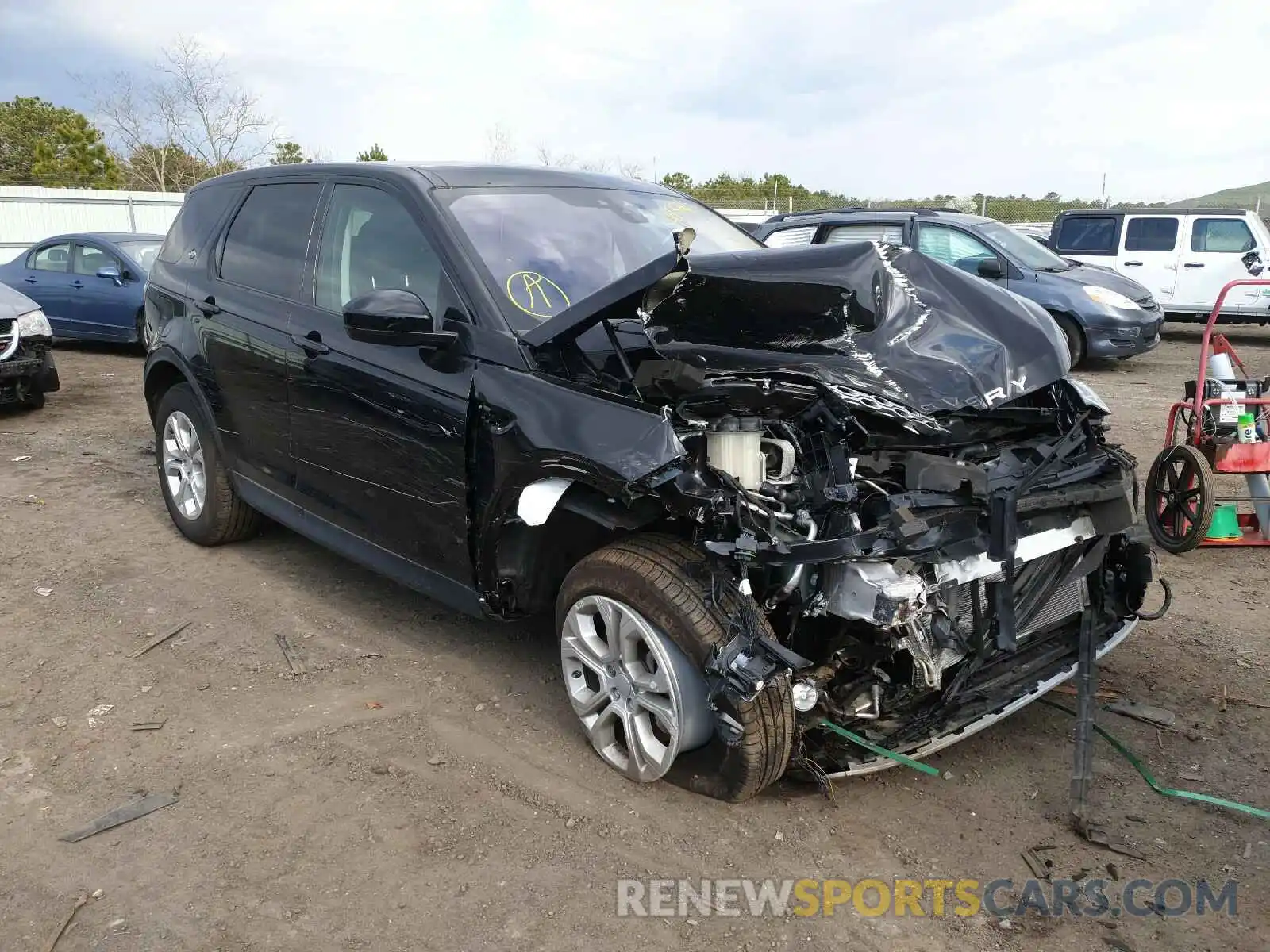 1 Photograph of a damaged car SALCJ2FX6LH875236 LAND ROVER DISCOVERY 2020