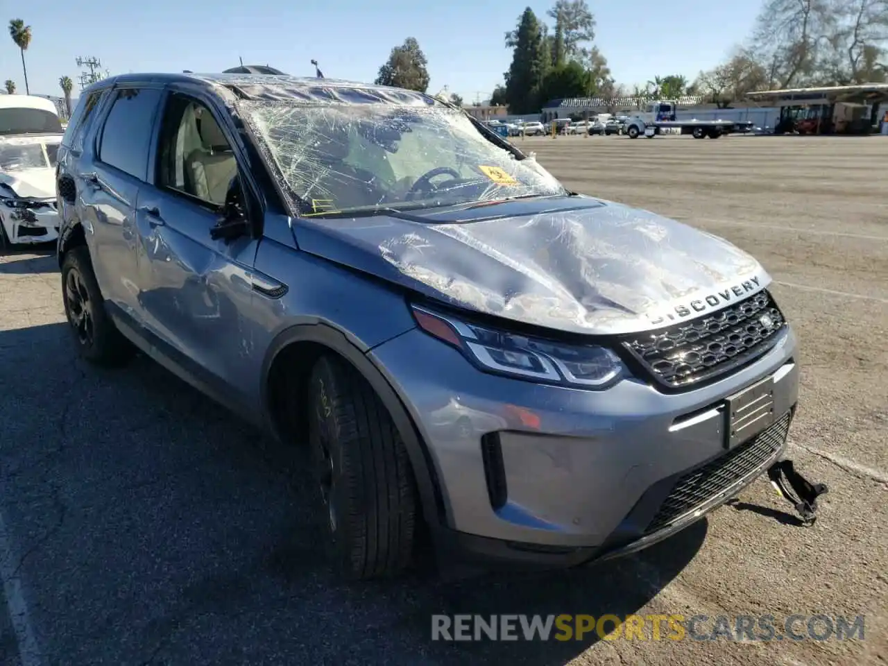 1 Photograph of a damaged car SALCJ2FX7LH852662 LAND ROVER DISCOVERY 2020