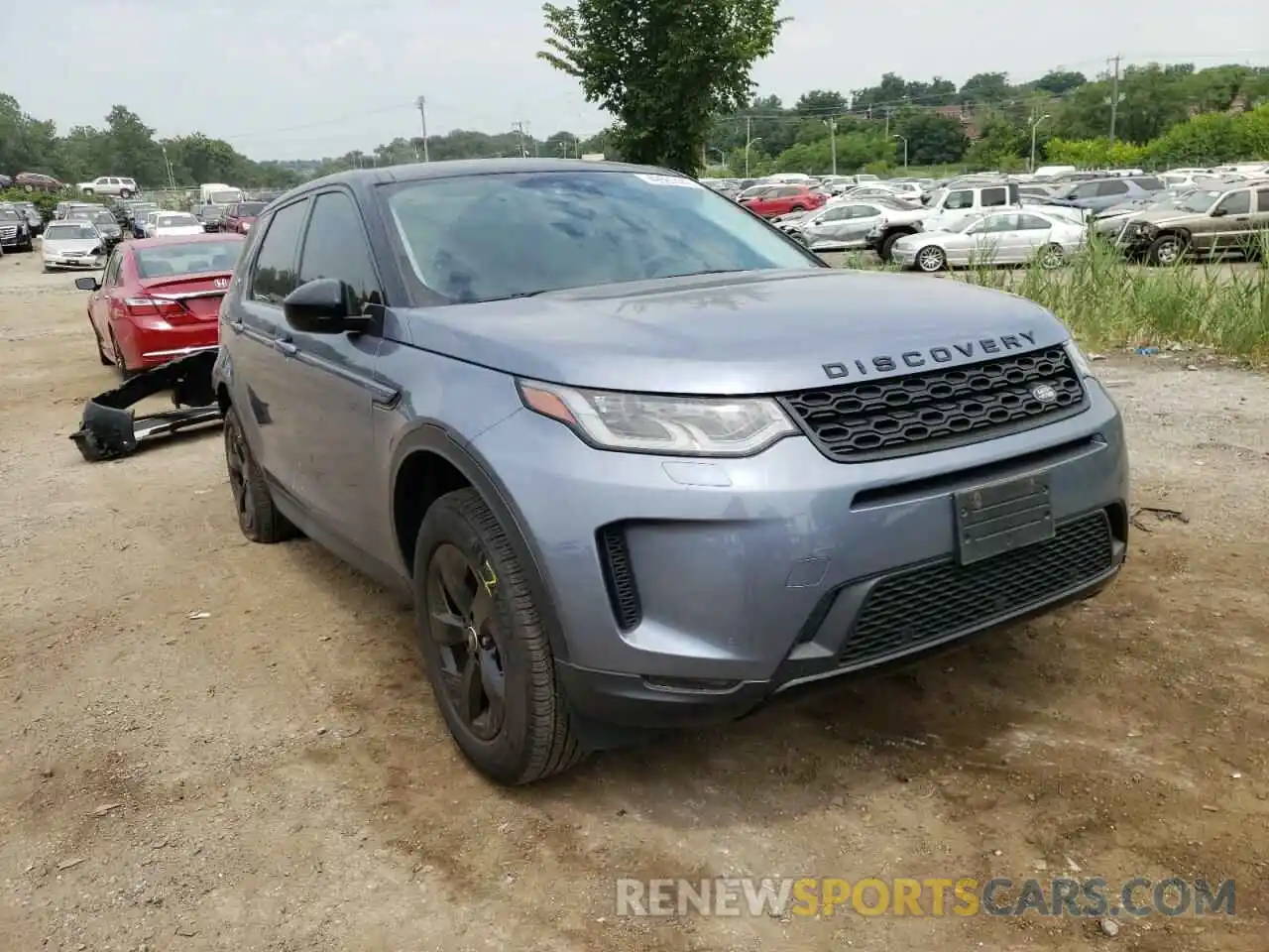 1 Photograph of a damaged car SALCJ2FX8LH840603 LAND ROVER DISCOVERY 2020