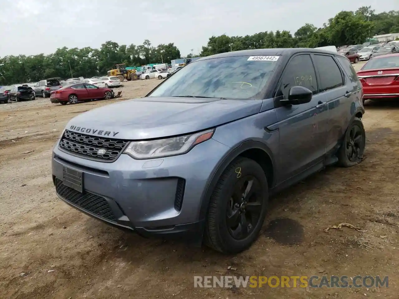 2 Photograph of a damaged car SALCJ2FX8LH840603 LAND ROVER DISCOVERY 2020