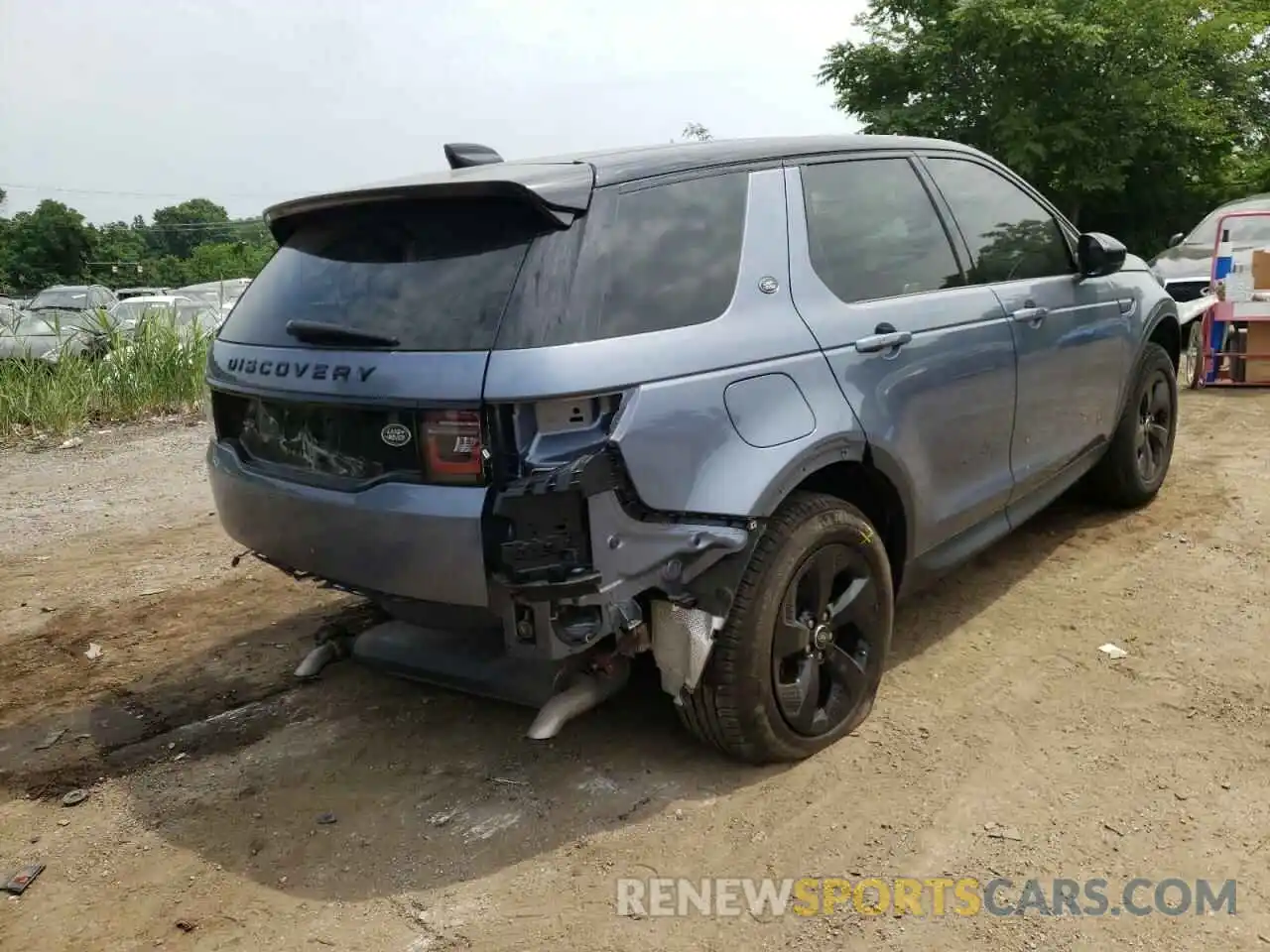 4 Photograph of a damaged car SALCJ2FX8LH840603 LAND ROVER DISCOVERY 2020