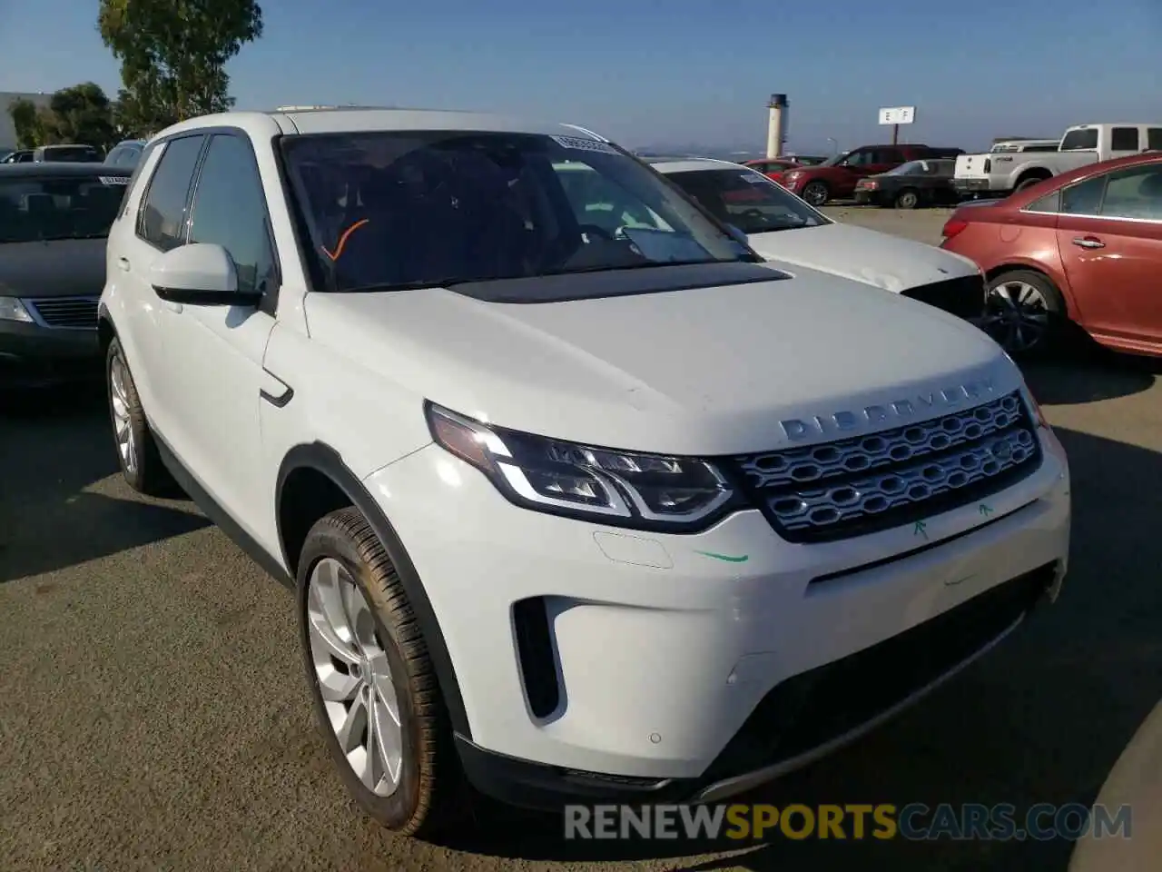 1 Photograph of a damaged car SALCJ2FX8LH857580 LAND ROVER DISCOVERY 2020