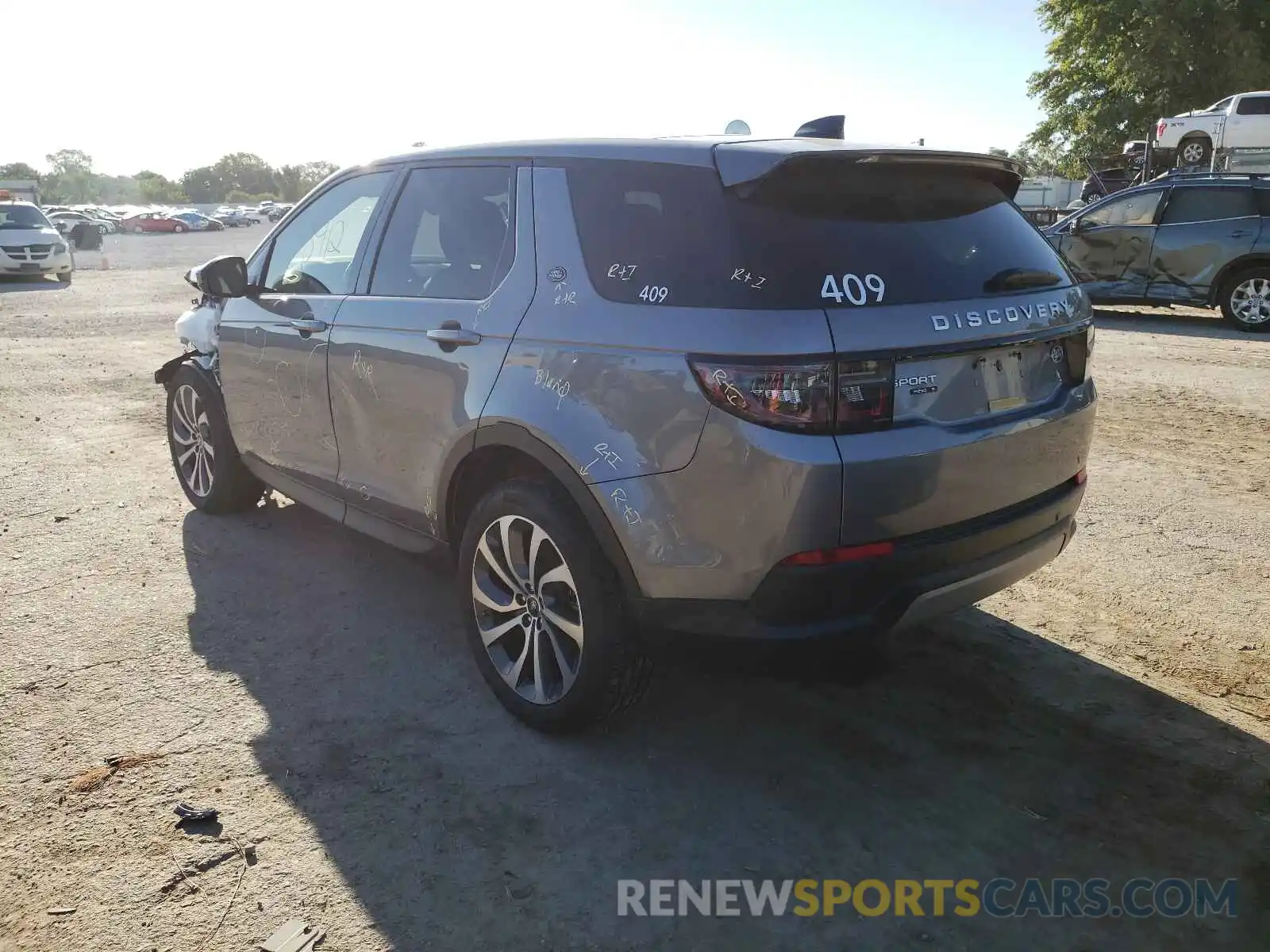 3 Photograph of a damaged car SALCJ2FX8LH866702 LAND ROVER DISCOVERY 2020