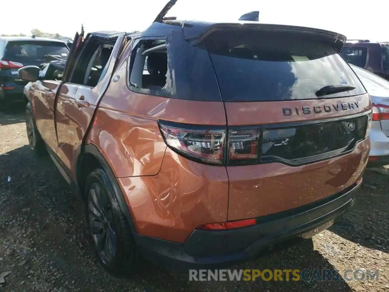 3 Photograph of a damaged car SALCJ2FX8LH880809 LAND ROVER DISCOVERY 2020